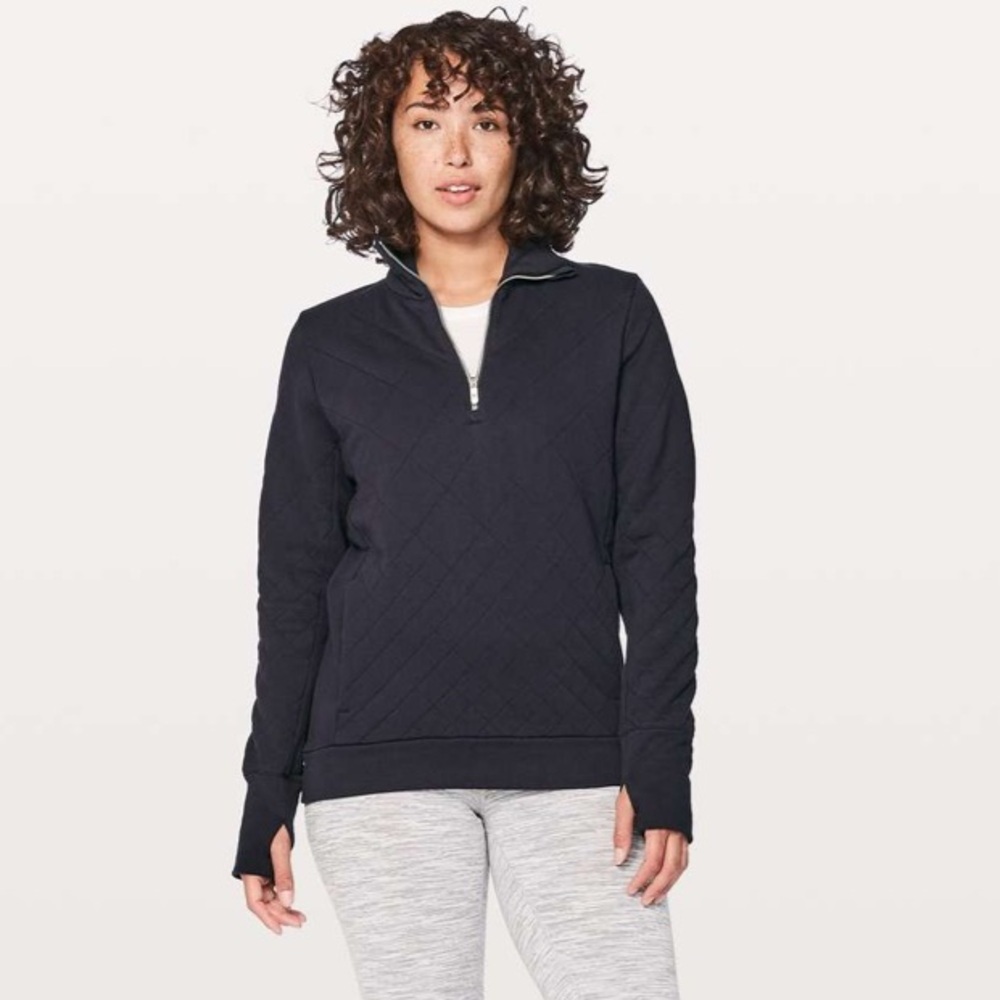 Lululemon Forever Warm Quilted Pullover Jacket